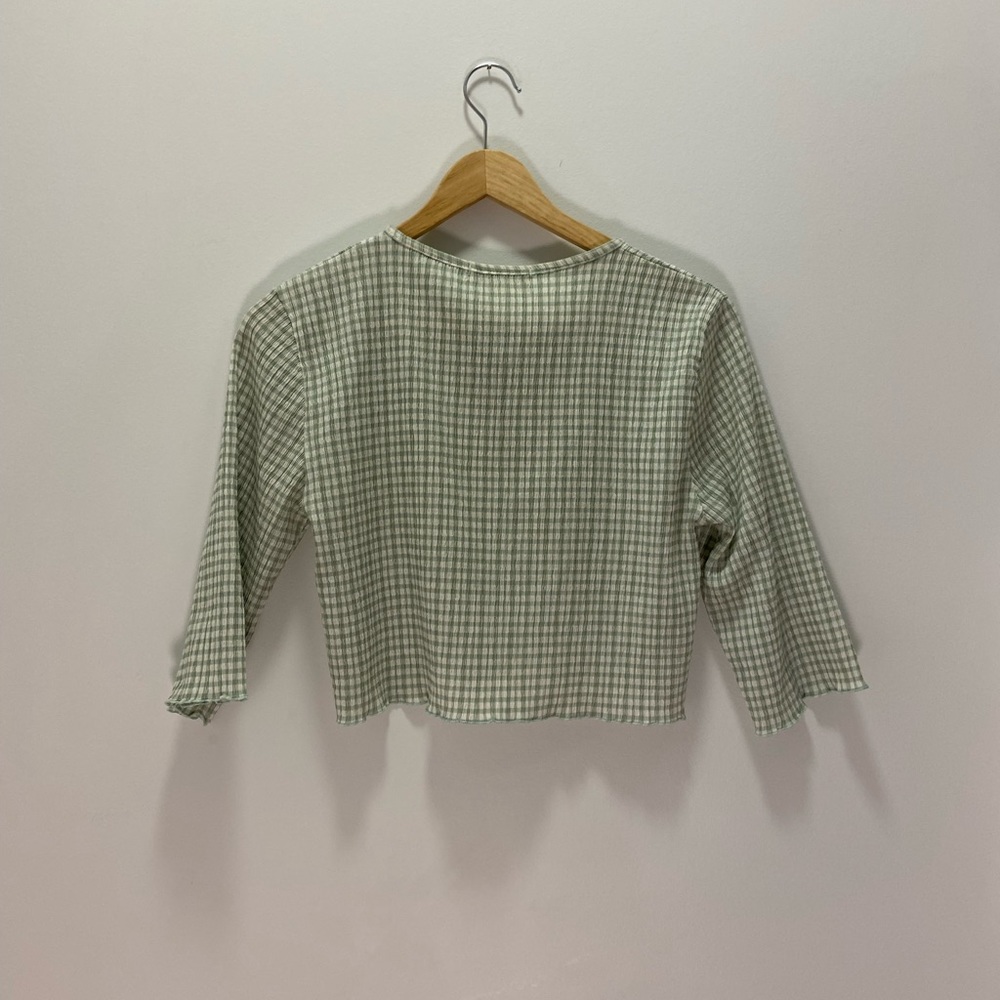 Mango Checkered Cardigan - Picture 3 of 3